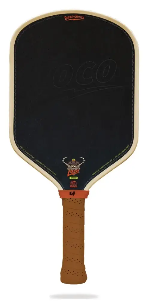Bread & Butter Loco Hybrid pickleball paddle