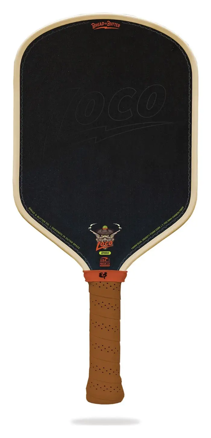 Bread & Butter Loco Hybrid pickleball paddle