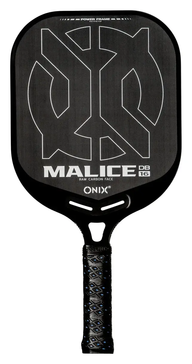 Onix Malice DB Raw Carbon pickleball paddle