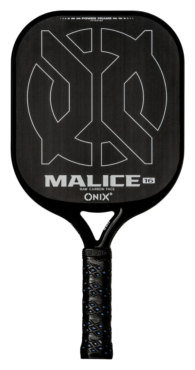 Onix Malice Raw Carbon pickleball paddle